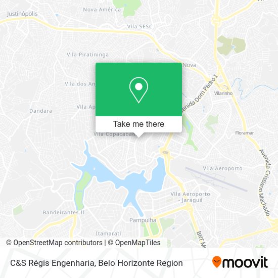 C&S Régis Engenharia map