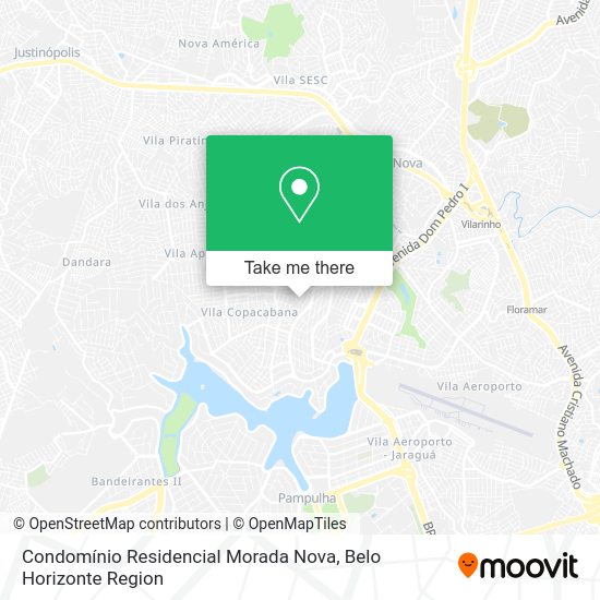 Condomínio Residencial Morada Nova map