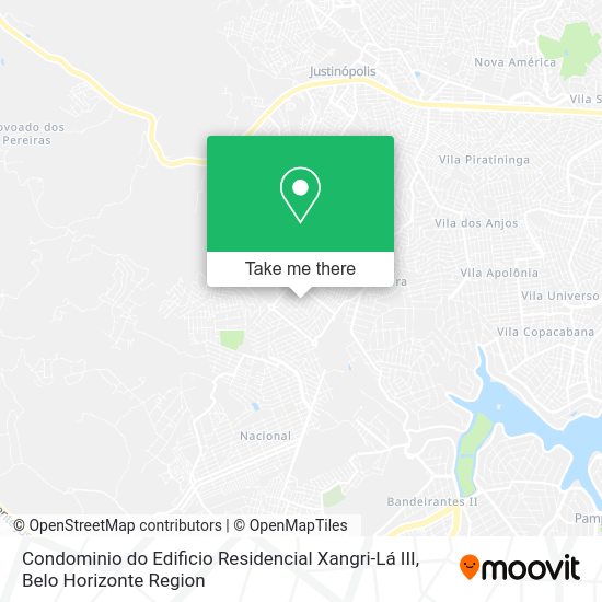 Condominio do Edificio Residencial Xangri-Lá III map