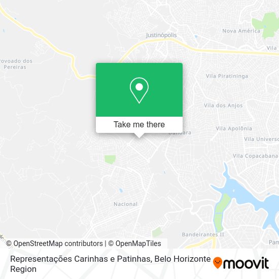 Representações Carinhas e Patinhas map