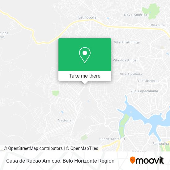 Casa de Racao Amicão map