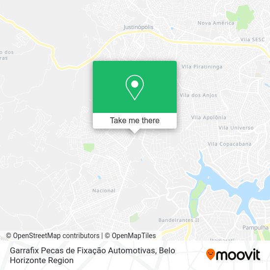 Garrafix Pecas de Fixação Automotivas map