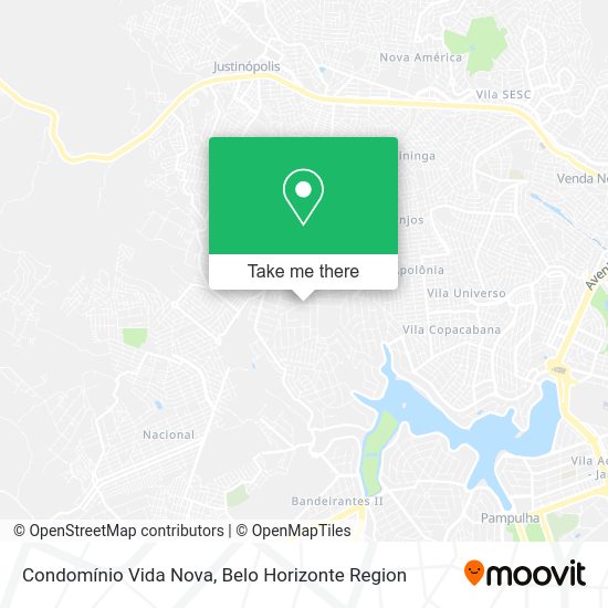 Condomínio Vida Nova map