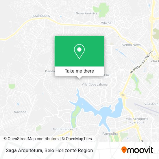 Saga Arquitetura map
