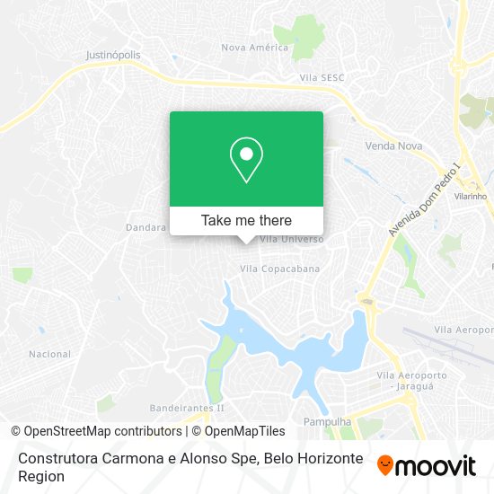 Construtora Carmona e Alonso Spe map