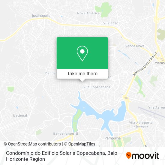 Condomínio do Edificio Solaris Copacabana map