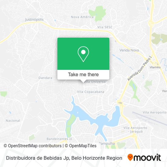 Distribuidora de Bebidas Jp map