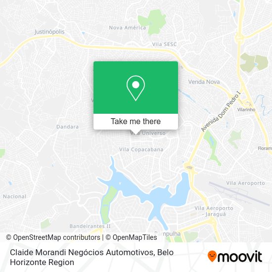 Claide Morandi Negócios Automotivos map