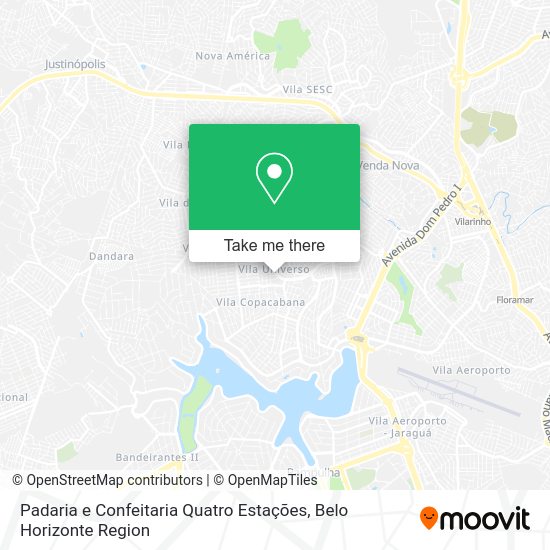 Padaria e Confeitaria Quatro Estações map