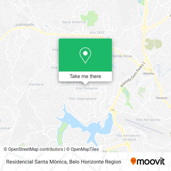 Residencial Santa Mônica map