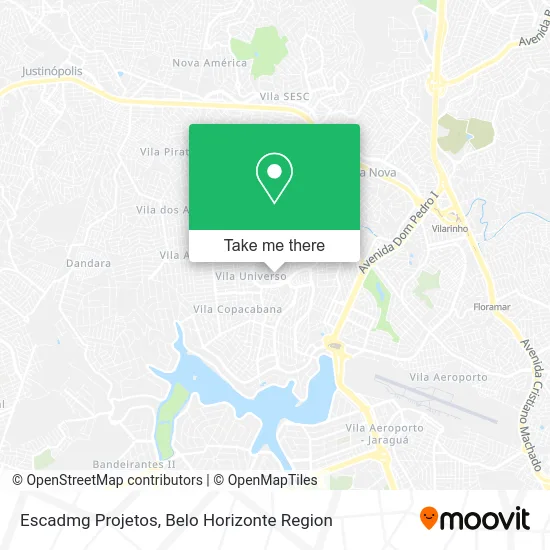 Escadmg Projetos map