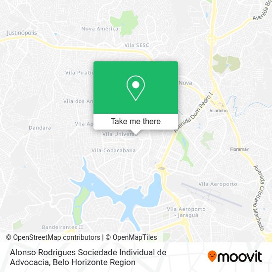 Alonso Rodrigues Sociedade Individual de Advocacia map