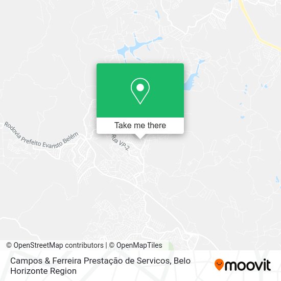 Campos & Ferreira Prestação de Servicos map