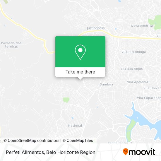 Perfeti Alimentos map