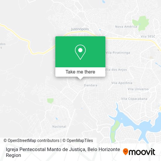 Igreja Pentecostal Manto de Justiça map