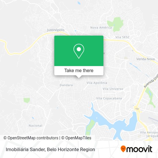 Imobiliária Sander map