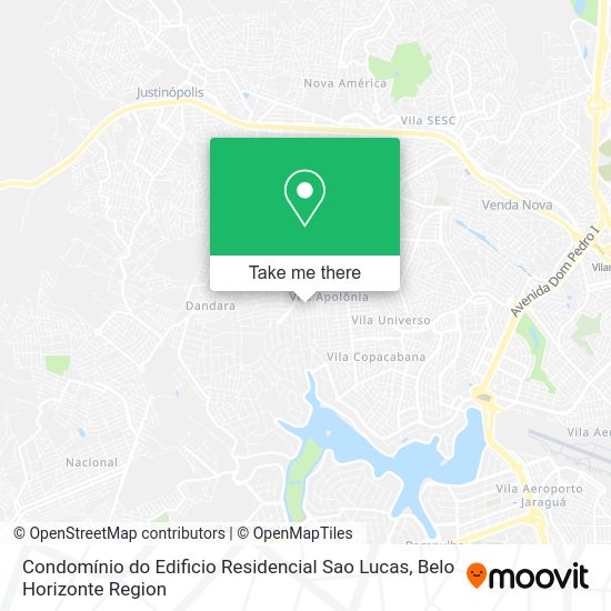 Condomínio do Edificio Residencial Sao Lucas map