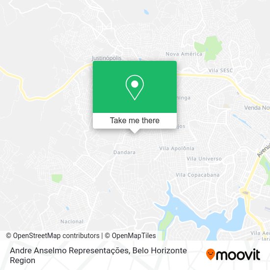 Andre Anselmo Representações map