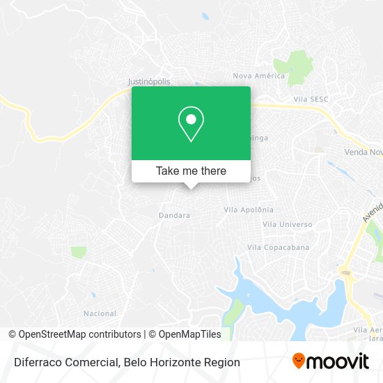 Diferraco Comercial map