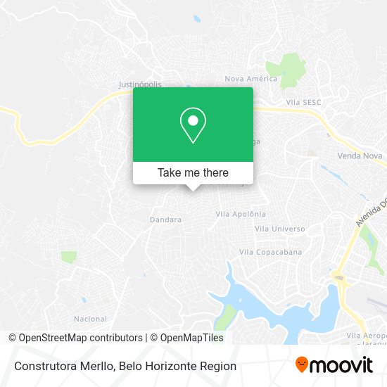 Construtora Merllo map