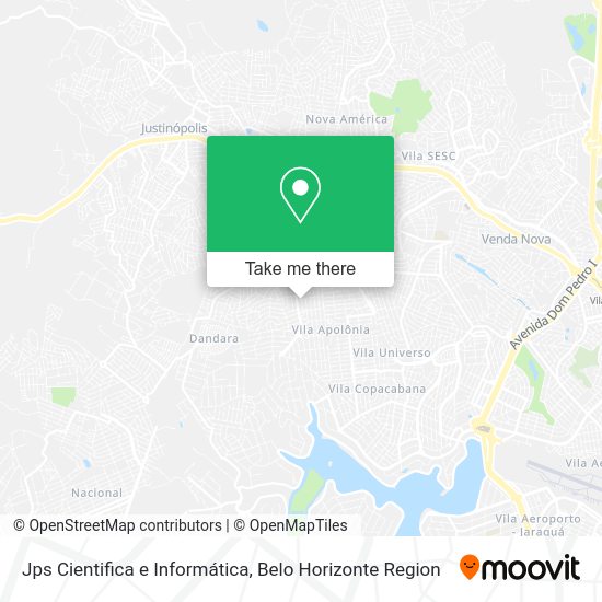 Jps Cientifica e Informática map