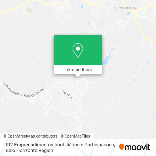 Rt2 Empreendimentos Imobiliários e Participacoes map