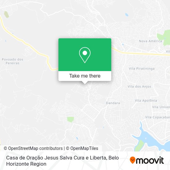 Casa de Oração Jesus Salva Cura e Liberta map