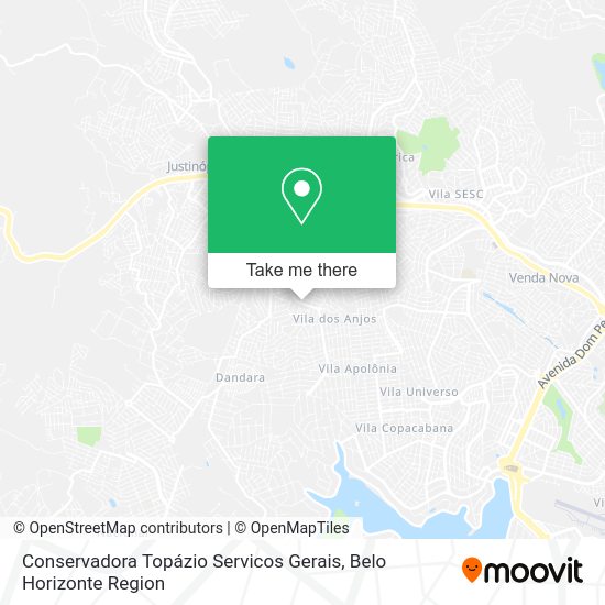 Conservadora Topázio Servicos Gerais map