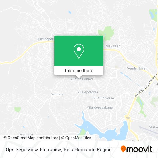 Ops Segurança Eletrônica map