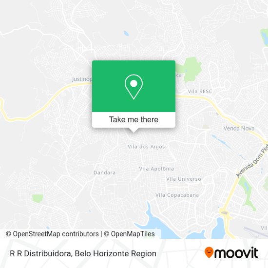 R R Distribuidora map