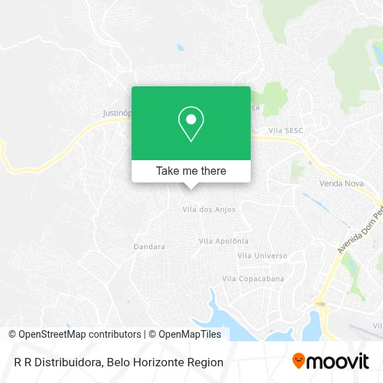 R R Distribuidora map