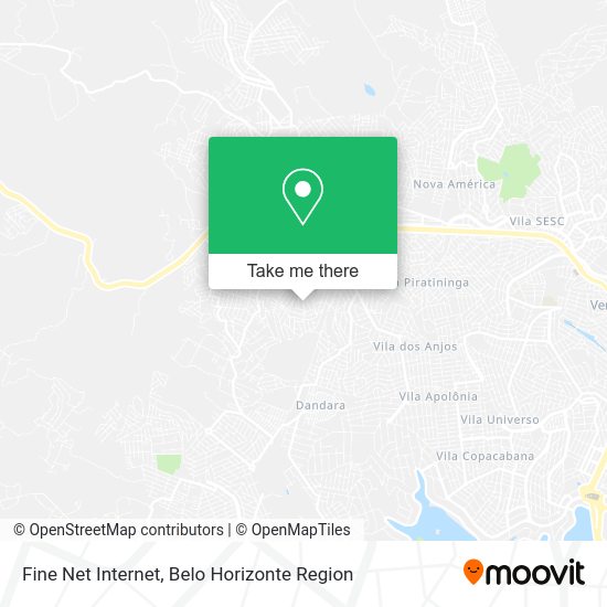 Fine Net Internet map