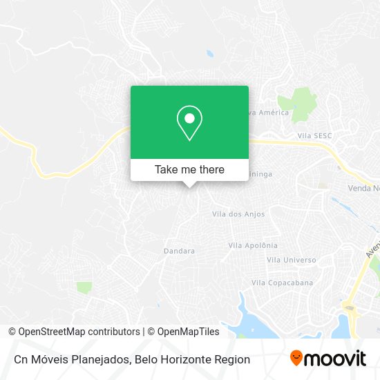Cn Móveis Planejados map