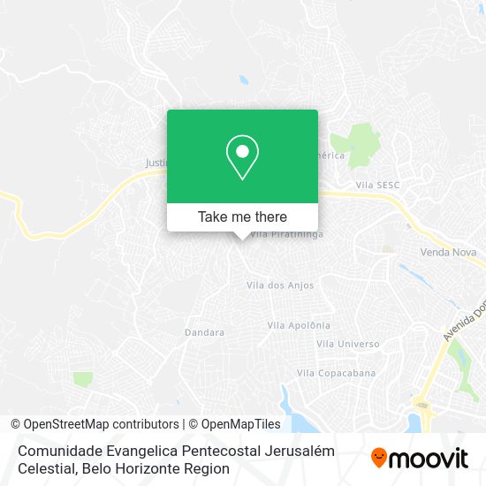 Comunidade Evangelica Pentecostal Jerusalém Celestial map