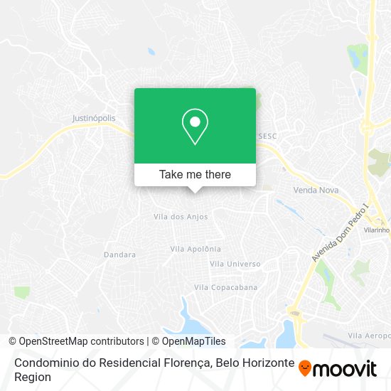 Condominio do Residencial Florença map