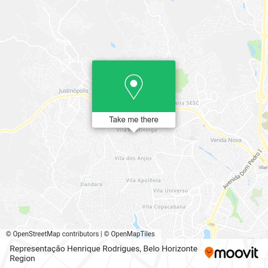 Representação Henrique Rodrigues map