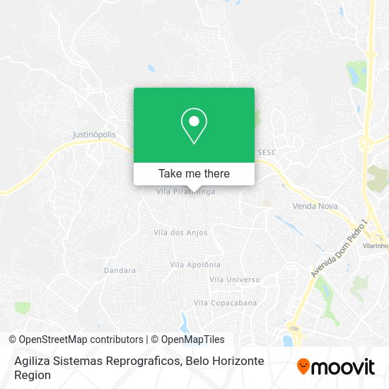 Agiliza Sistemas Reprograficos map