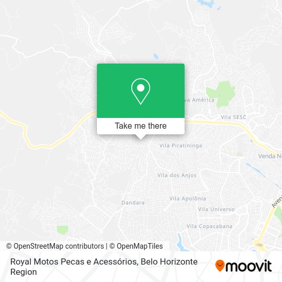 Royal Motos Pecas e Acessórios map