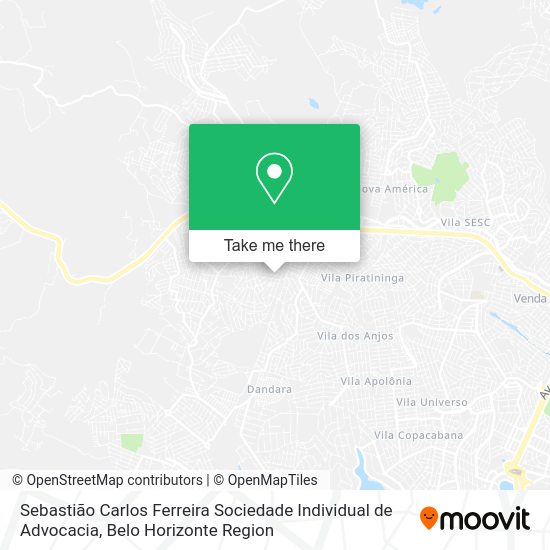 Sebastião Carlos Ferreira Sociedade Individual de Advocacia map