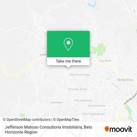 Jefferson Matoso Consultoria Imobiliária map