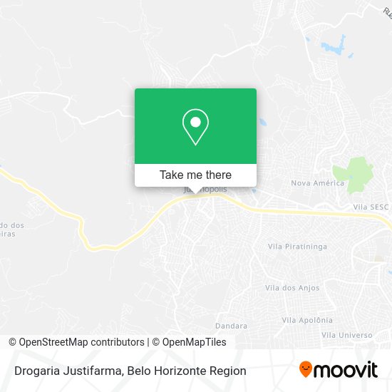 Drogaria Justifarma map