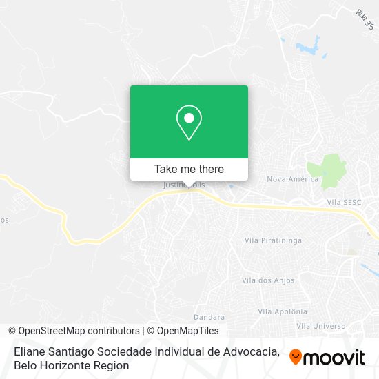 Eliane Santiago Sociedade Individual de Advocacia map