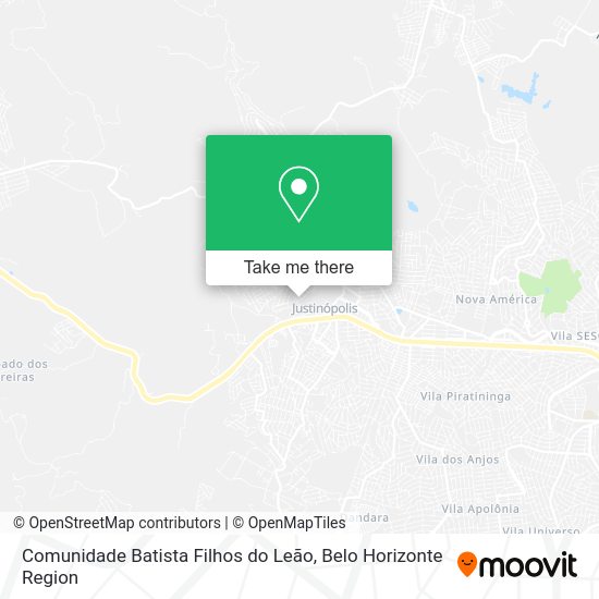 Comunidade Batista Filhos do Leão map
