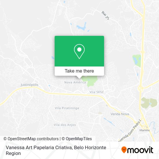Vanessa Art Papelaria Criativa map