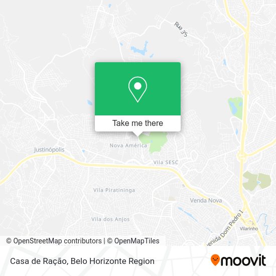 Casa de Ração map
