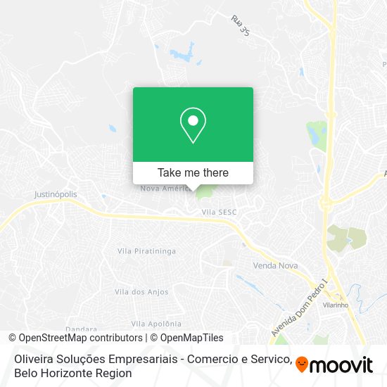 Oliveira Soluções Empresariais - Comercio e Servico map
