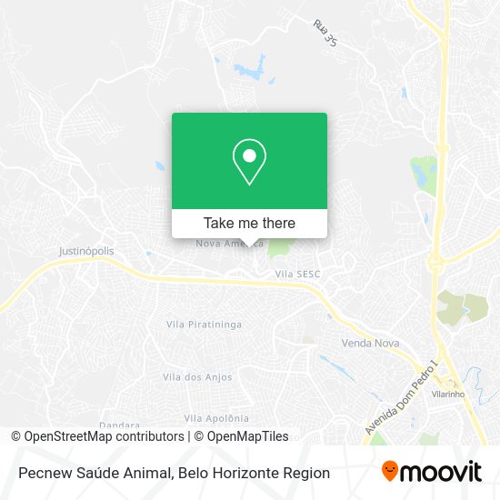 Pecnew Saúde Animal map