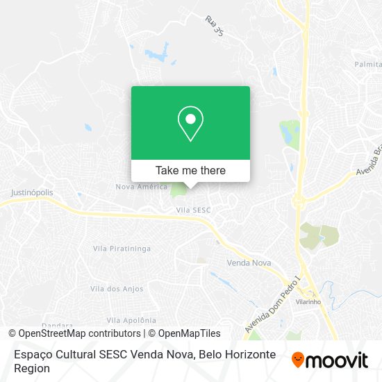 Espaço Cultural SESC Venda Nova map
