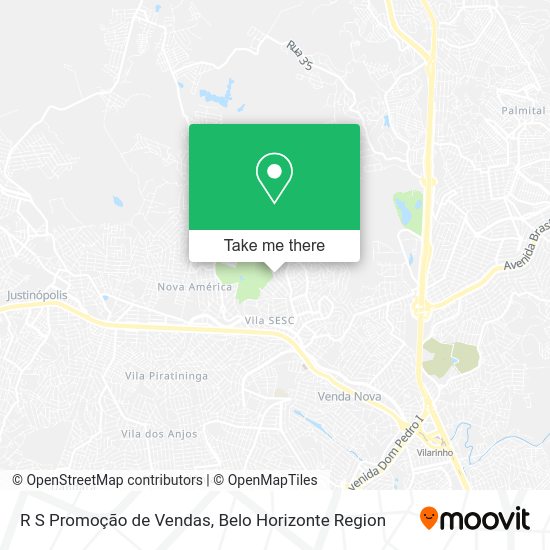 R S Promoção de Vendas map