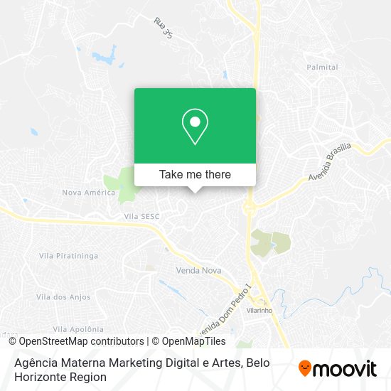 Agência Materna Marketing Digital e Artes map